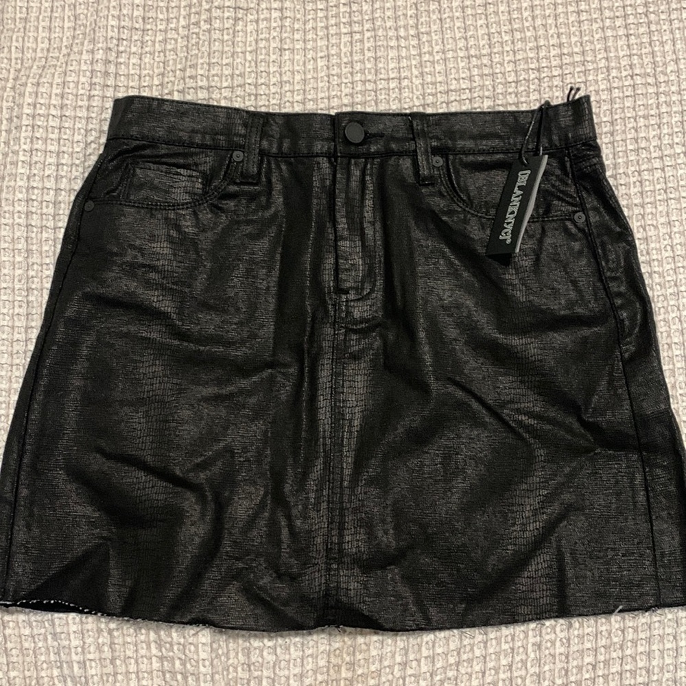 Blank NYC Black Miniskirt